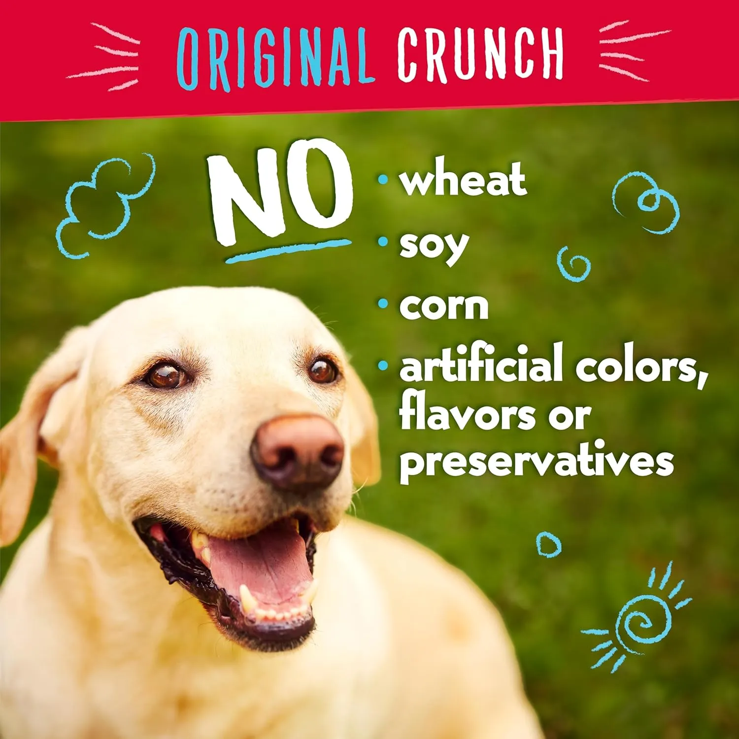Charlee Bear Original Crunch with Liver Dog Treats, 16 oz (2-Pack) - Made in the USA Natural Training Treats for Dogs
