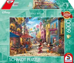 Disney, Mickey & Minnie in Mexico - 6000 Teile
