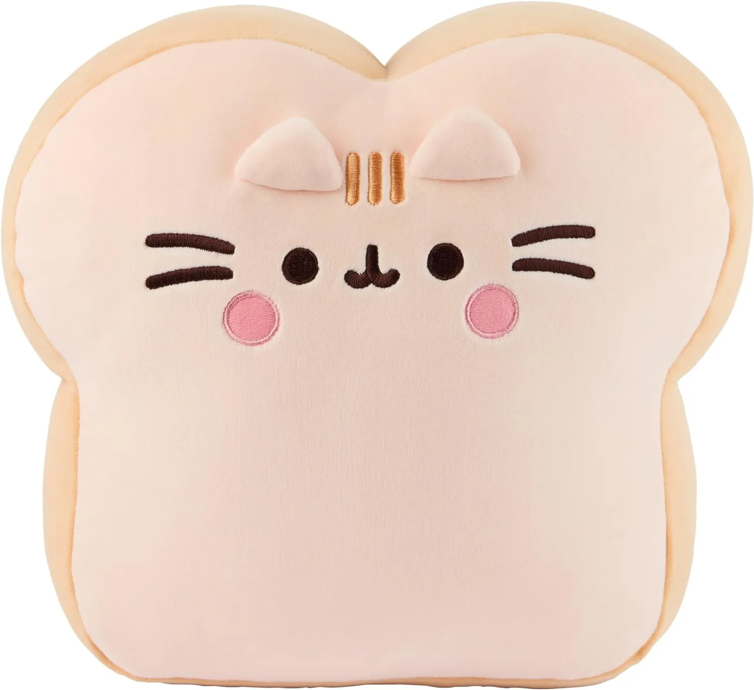 GUND Pusheen’s Kitchen: White Bread Squisheen Plush, Squishy Toy Food Stuffed Animal for Ages 8 and Up, Brown, 11”