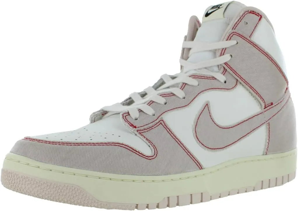 Nike Men's Dunk High EMB Lakers Black/Opti Yellow/Court Purple/Wht (DH0642 001)