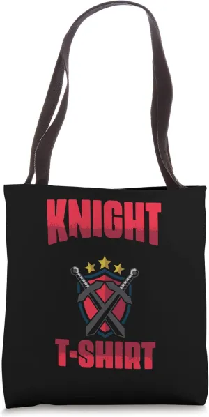 Renaissance Festival Medieval Knights Templar Armor Viking Tote Bag