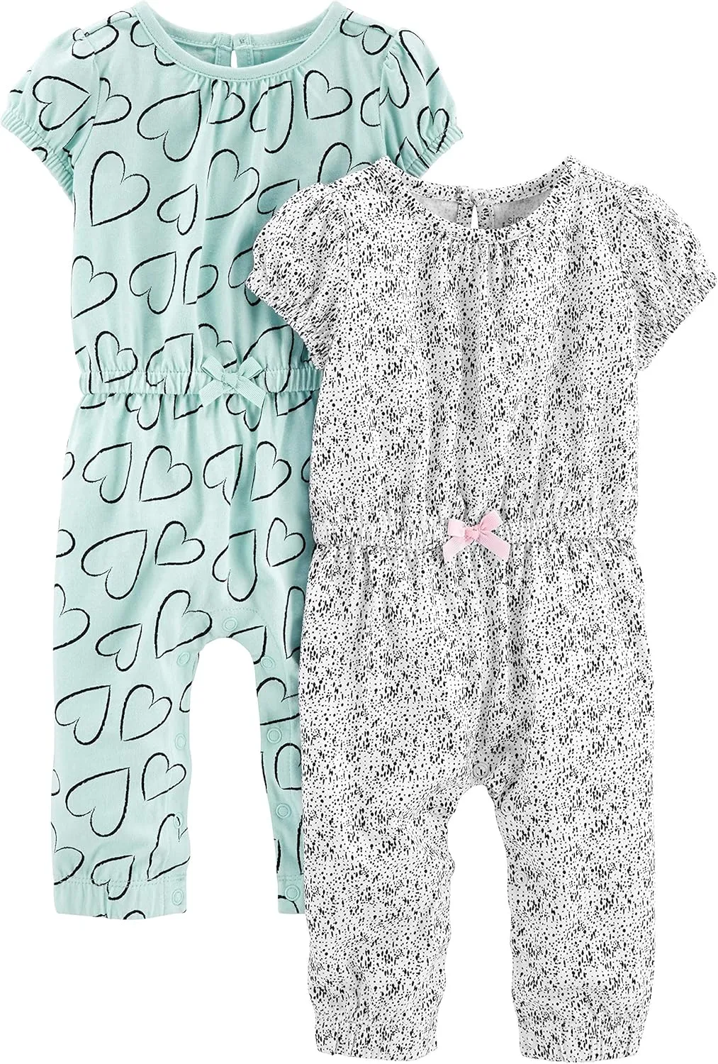 Simple Joys by Carter's baby-girls 2-pack Fashion Jumpsuits