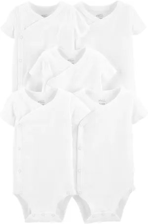 Simple Joys by Carter's unisex-baby 5-pack Side Snap Short-sleeve Bodysuit