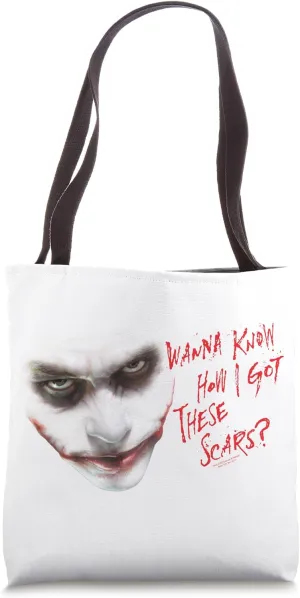 The Dark Knight Joker Wanna Know Tote Bag