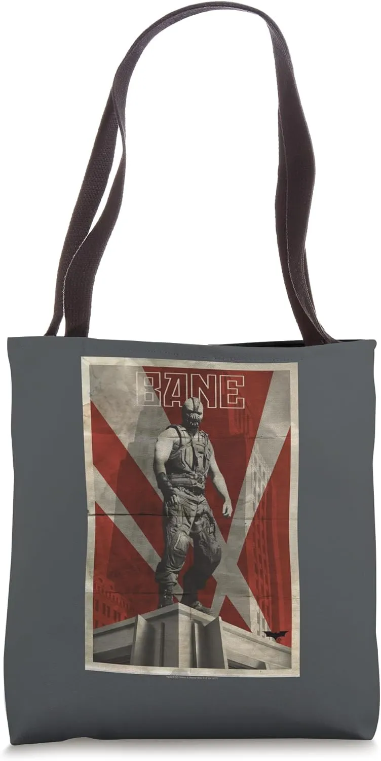 The Dark Knight Rises Bane Rooftop Poster Tote Bag