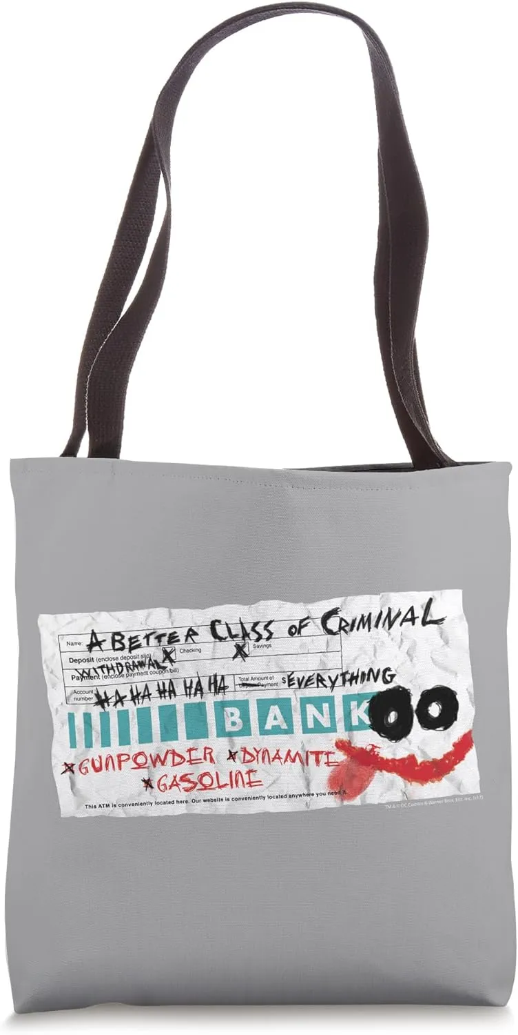 The Dark Knight Substantial Withdrawal Tote Bag